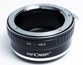 Adapter obiektywu K&F Pentax (PK) - Sony NEX