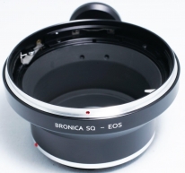 Adapter obiektywu Bronica SQ - Canon EOS EF