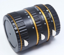 Pierścienie makro Canon z automatyką TTL GoldLine
