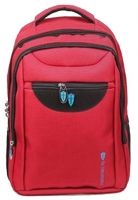 Plecak na laptop Victoria Cross RED + zamek na szyfr