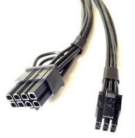 Kabel zasilający 20cm 8pin-6mini pin, do karty graficznej Mac Pro